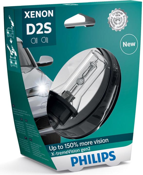 Produktbild Philips XenonScheinwerferlampe XtremeVision Gen2 (D2S)
