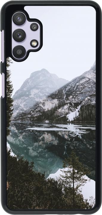 Actual product image PhoneLook Cover Winter 22 snowy mountain and lake (Samsung Galaxy A32 5G)