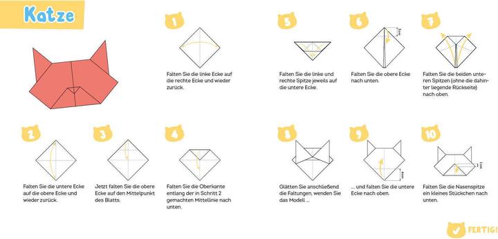 Immagine prodotto 333 Origami – Kawaii Kitten – Niedliche Papiere falten für Katzen-Fans (Tedesco, 2024)