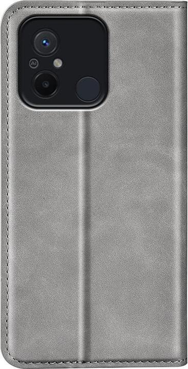 Produktbild Cover-Discount Xiaomi Redmi 12C - Stand Flip Case Hülle grau (Xiaomi Redmi 12C)