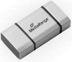 Actual product image MediaRange USB Nano Memory Stick with Micro USB Adapter (8 GB, USB-A, Micro USB-A)