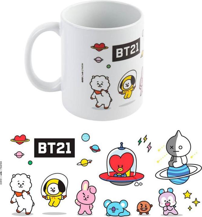 Image du produit BT21 Mug Mug à café Universtar Mug à café (350 ml, 1 x)