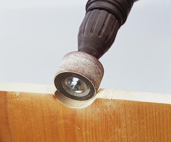 Actual product image wolfcraft wolfcraft 1 sanding cylinder ø45x30mm (80, 150)