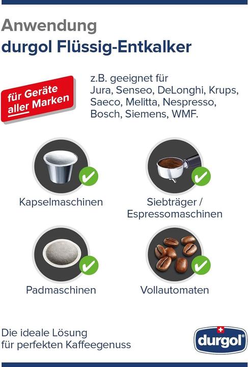 Productafbeelding Durgol Zwitserse Espresso (125 ml)