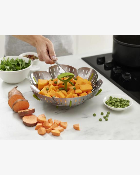 Actual product image Joseph Joseph Steamer Bloom Steel (16 cm, Metal, Plastic)