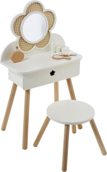 Vertbaudet Kinder Schminktisch (50.5 x 30.5 x 89 cm)