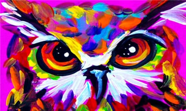 Image du produit Mona Lisa Touch Diamond Painting Set MR21294 Hibou 15 x 25 cm