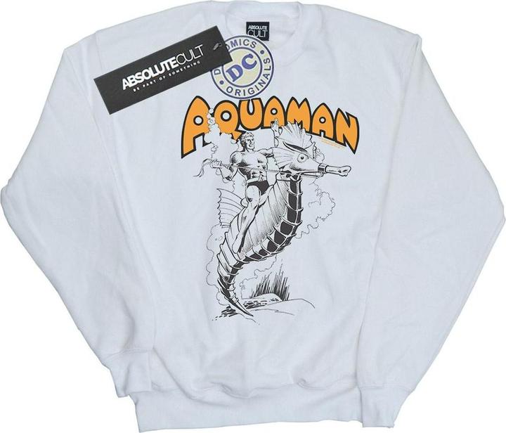 Produktbild Aquaman Mono Action Pose Sweatshirt (4XL)