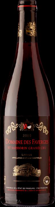 Produktbild Domaine de Faverges / Etat de Fribourg Saint-Saphorin rouge Faverges (2012)