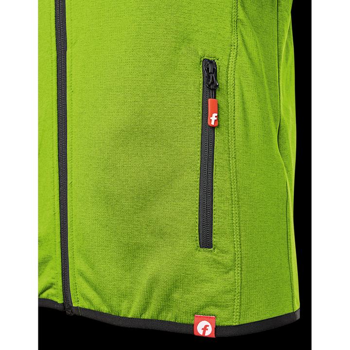 Produktbild Magni Tech-Fleecejacke lime/schwarz meliert Gr. XL Fortis Elements (XL)