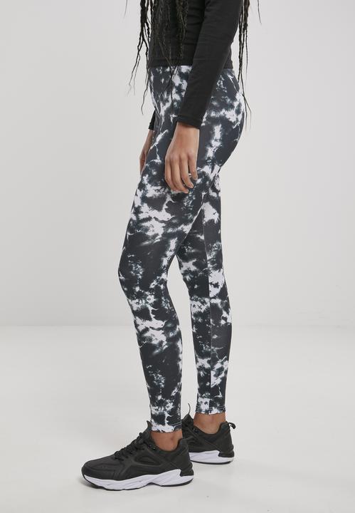 Actual product image Urban Classics Ladies Tie Dye Leggings (L)