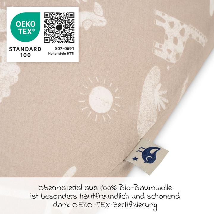 Actual product image Julius Zöllner Nursing pillow Nappi Jungle Dream 190 cm (75 cm)