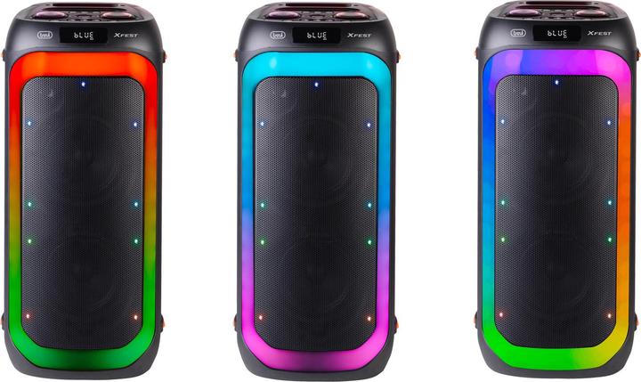 Produktbild Trevi XF 780 KB 2-Wege-Lautsprecher Schwarz Verkabelt und kabellos (Batteriebetrieb)