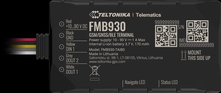 Image du produit Teltonika Telematics Tracker Basic FMB930