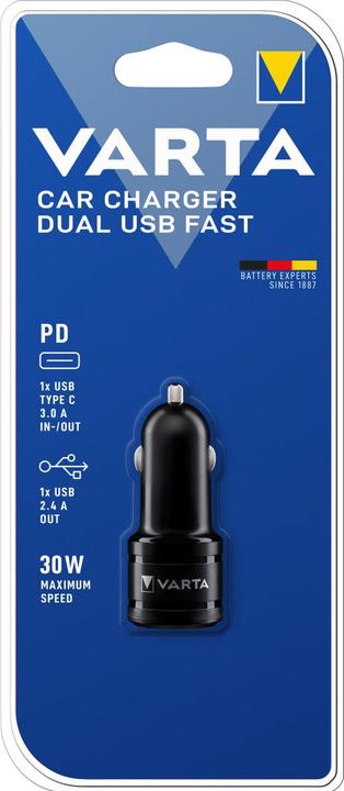Produktbild Varta Car Charger Dual USB