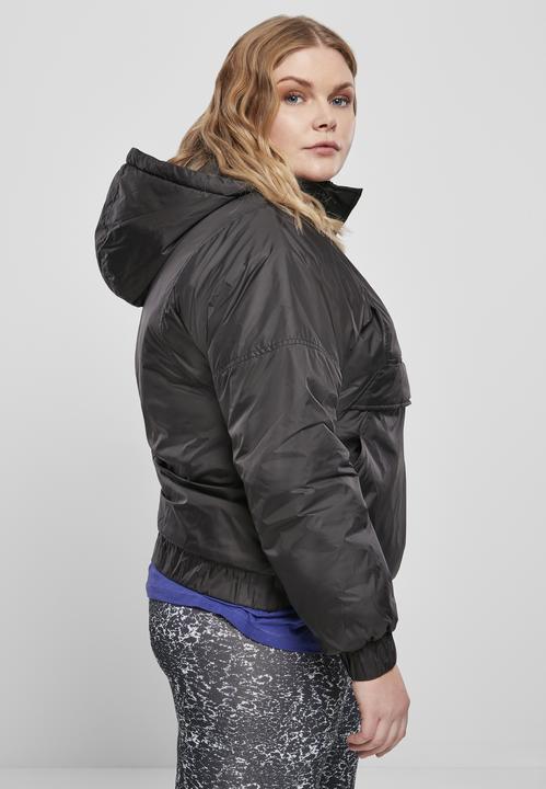 Actual product image Urban Classics Ladies Panel Padded Pull Over Jacket (L)