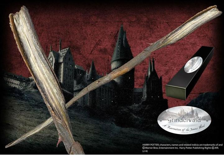 Produktbild Noble Collection Harry Potter Zauberstab Grindelwald (Charakter-Edition)