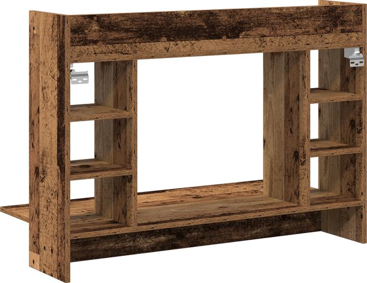 Produktbild VidaXL Wandmontageschreibtisch Alte Eiche 105x48x75 cm Holzwerkstoff (105 x 48 x 75 cm)
