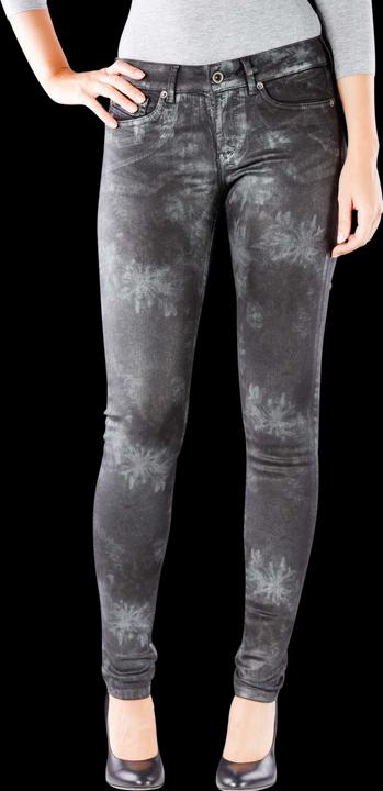Image du produit Pepe Jeans Pixie Skinny Silvermoon silver foiled black (W29/L30)