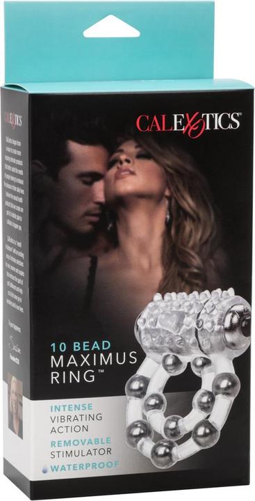 Actual product image CalExotics Maximus penis ring with vibrating beads (5 cm)