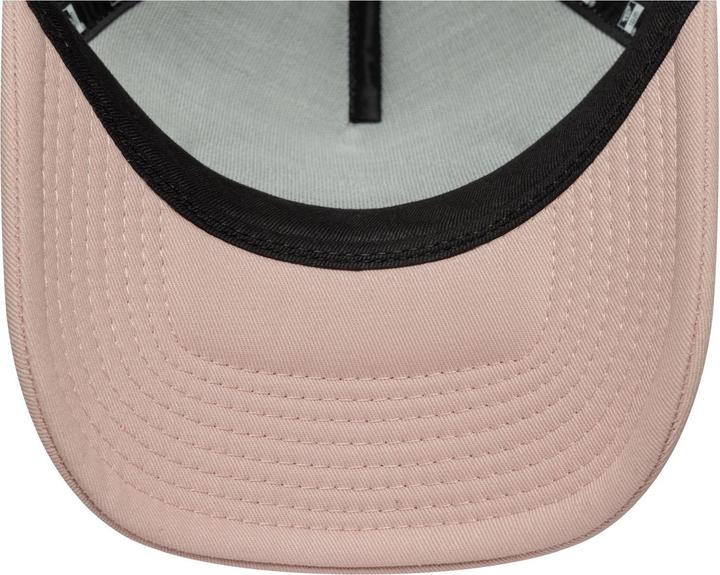 Actual product image New Era Damen A-Frame Trucker Cap - Retro Brand Patch Rose
