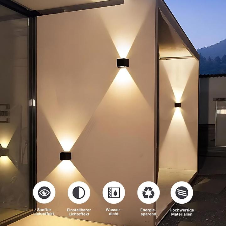 Image du produit Hermex Applique murale LED Applique murale up-down Applique murale de façade (1000 lm, IP65)