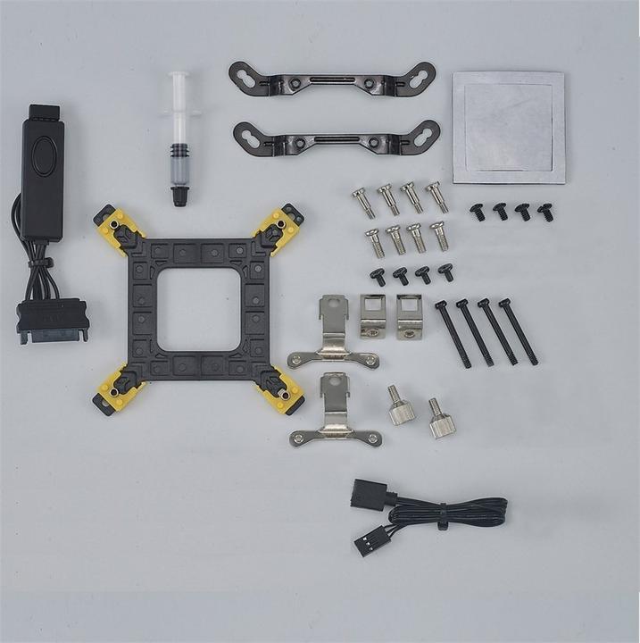 Actual product image Azza Blizzard 120 ARGB water cooler retail