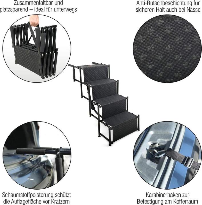 Actual product image Esmée Dog stairs (Dog, Foldable)