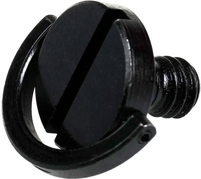 Actual product image Caruba 1/4" Schroef met D Ring Zwart (Stand adapter)