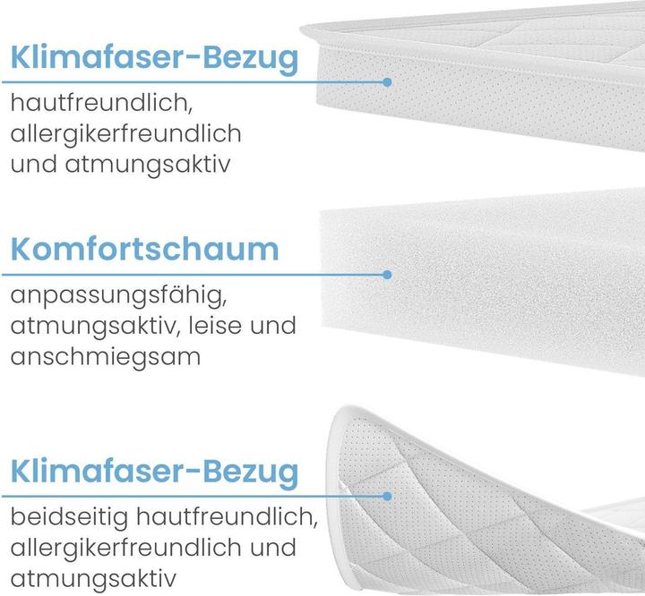 Produktbild Bestschlaf Komfortschaum Matratzenauflage (140 x 200 cm)