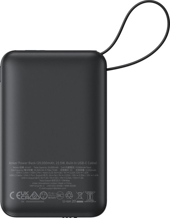 Produktbild Anker 335 PowerCore (20000 mAh, 22.50 W, 74 Wh)