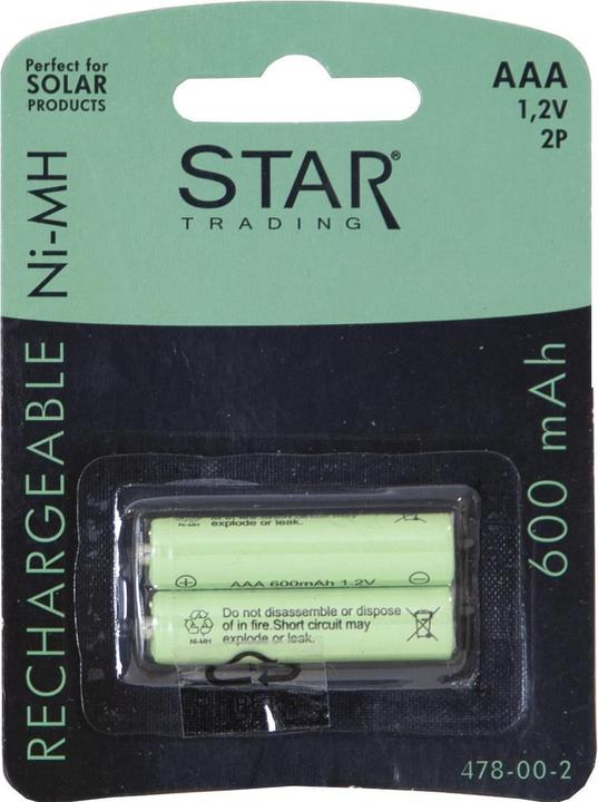 Image du produit Star Trading AAA (1 pcs, AAA, 600 mAh)