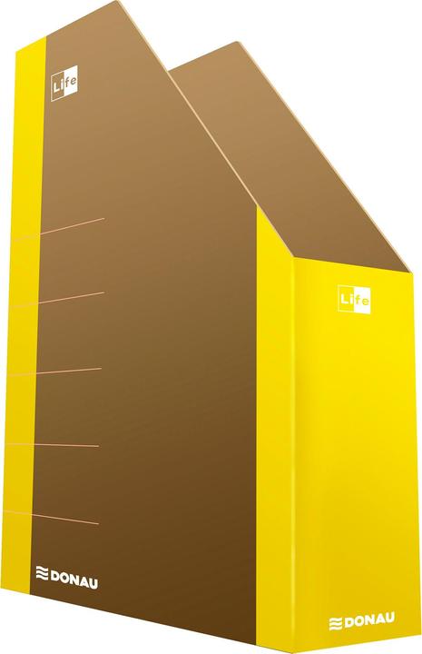 Produktbild Donau Stehsammler LIFE 330289108 gelb Karton, DIN A4 (A4)