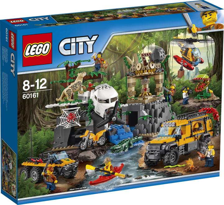 Produktbild LEGO Stadt - Dschungel-Forschungsstation (60161, LEGO City)