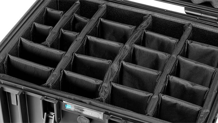 Image du produit B+W Valise Outdoor type 6000 - RPD avec compartiments (Mallette photo, 32.60 l)