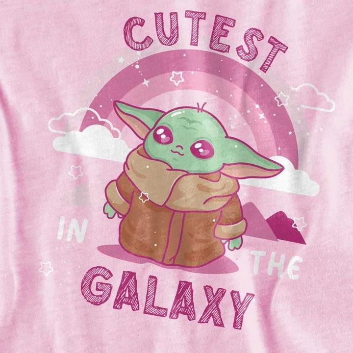 Immagine prodotto Star Wars Cutest In The Galaxy Maglietta Grogu Bambini (140)
