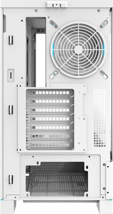 Produktbild Darkflash Tech Darkflash DY451 PRO computer case with fan (white) (mATX, ITX, ATX)