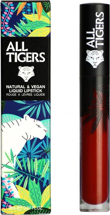 Image du produit All Tigers Rouge à lèvres liquide - Matte 889 BROWNISH RED (Marron, Rouge)