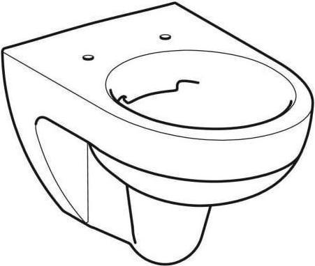 Produktbild Geberit Wand-WC Renova Nr. 1 Renova Tiefspler ohne Splrand wei 203050000