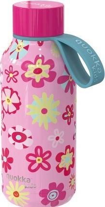 Quokka Kids Thermos Bottle with Holder Flowers 330ml (0.33 l)
