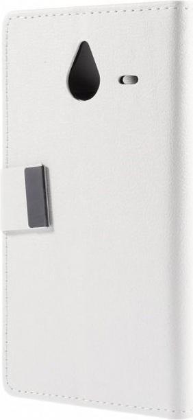 Produktbild MU Classic Leder Cover mit Litchitextur (Microsoft Lumia 640 XL)