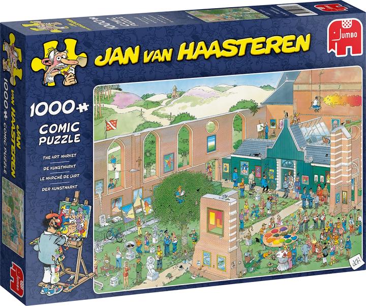 Produktbild Jumbo Jan van Haasteren - Der Kunstmarkt (1000 Teile)