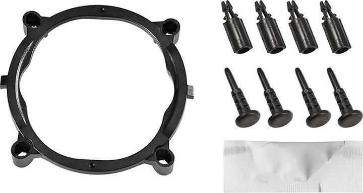Productafbeelding Deepcool GAMMA ARCHER Processorkoeler 12 cm Zwart (65.50 mm)