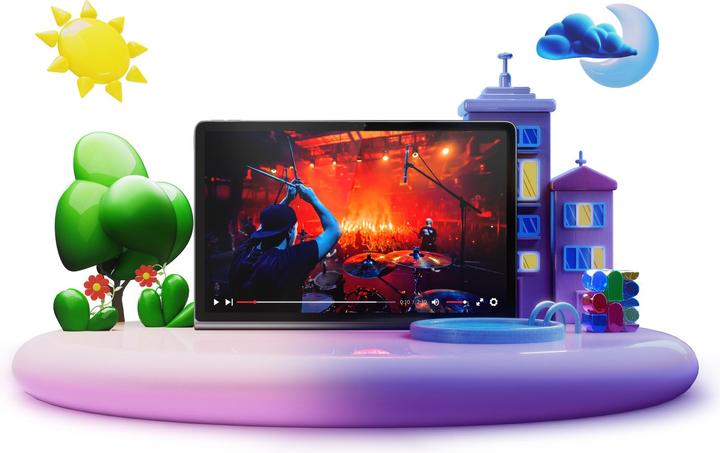 Actual product image Lenovo Tab Plus 256 GB Grey (WLAN only, 11.50", 256 GB, Luna Grey)