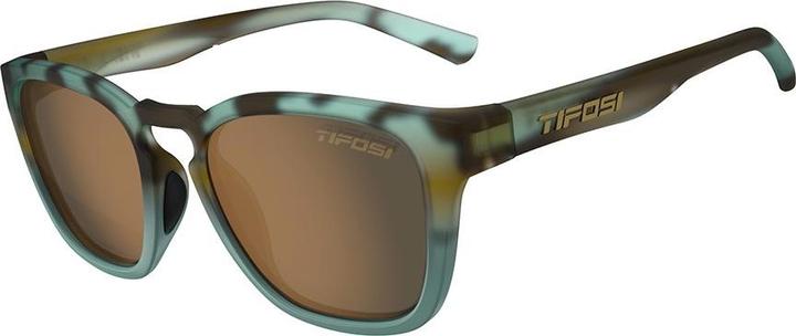 MGA Tifosi Grinsenmatte Blue Tortoise Brille (1 Glasbraun 17,1% Lichtgetriebe, kein Spiegel) (neu) (Blau Schildkröte, Blau)