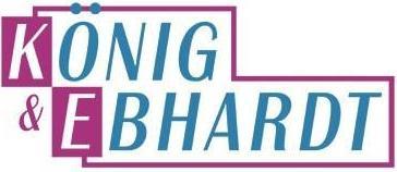 Produktbild König & Ebhardt Posteingangsbuch DIN A4 70g/m² schwarz/grau 96 Bl. (96 x)