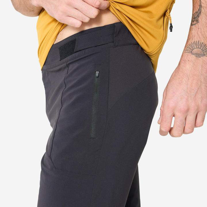 Image du produit Rockrider Velohose kurz atmungsaktiv Unisex schwarz (M)