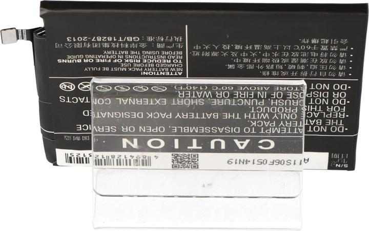 Actual product image AccuCell Xiaomi Note 4 Battery BN41, BN41L
