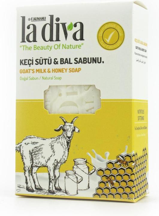 La Diva Kopieren Sie Seife, Ziegenmilch und Honig 100 g - (Handseife Nachfüllpackung)