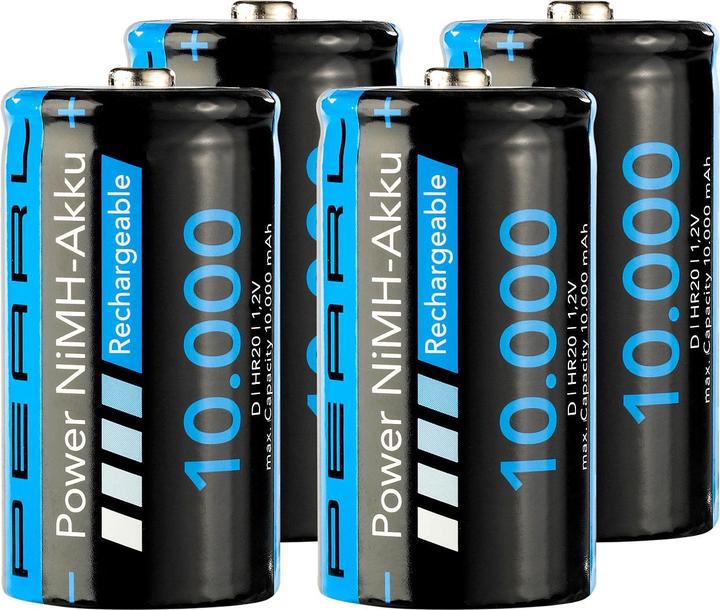 Actual product image Pearl 4er-Set (1 pcs., D, 10000 mAh)
